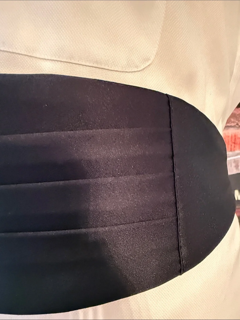 Classic Black Cummerbund for Men